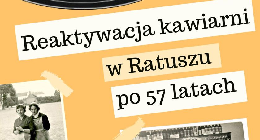 W środę otwarcie kawiarni w łączniku ratusza