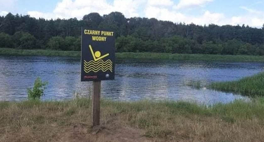 Tam nie wolno się kąpać! - czarne punkty wodne w powiecie pułtuskim