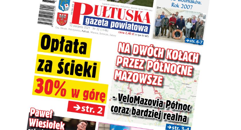 W 32 numerze Pułtuskiej Gazety Powiatowej