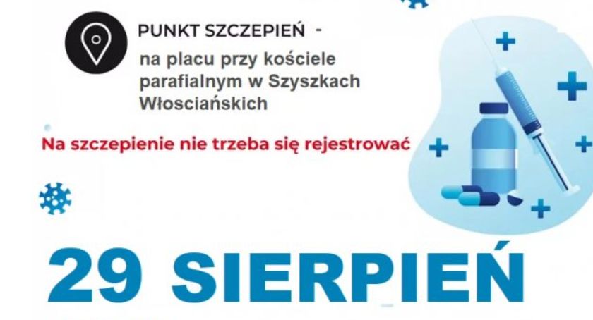Gmina Gzy zaprasza do mobilnego punktu szczepień