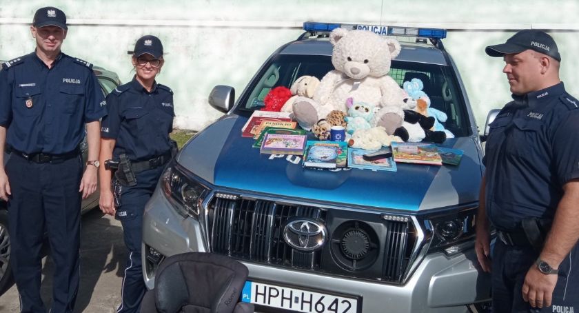 Pułtuscy policjanci dla chorego Szymonka