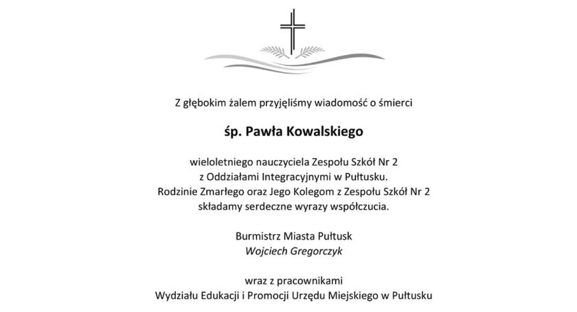 Kondolencje 