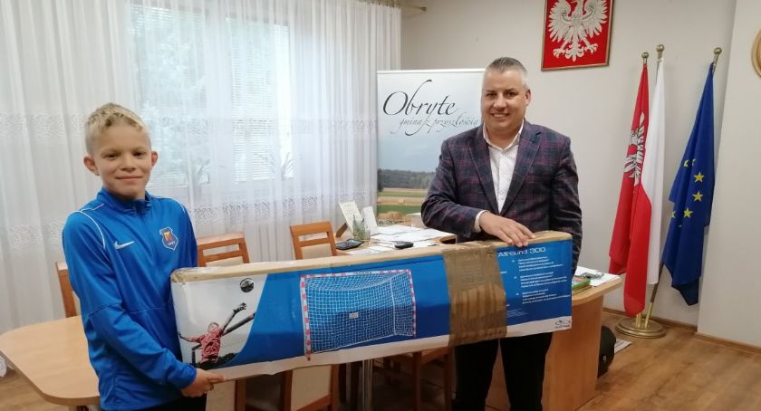 Wójt Mroczkowski docenił młodego sportowca