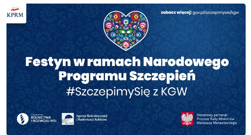 #SzczepimySięzKGW - wnioski można składać do 15 września