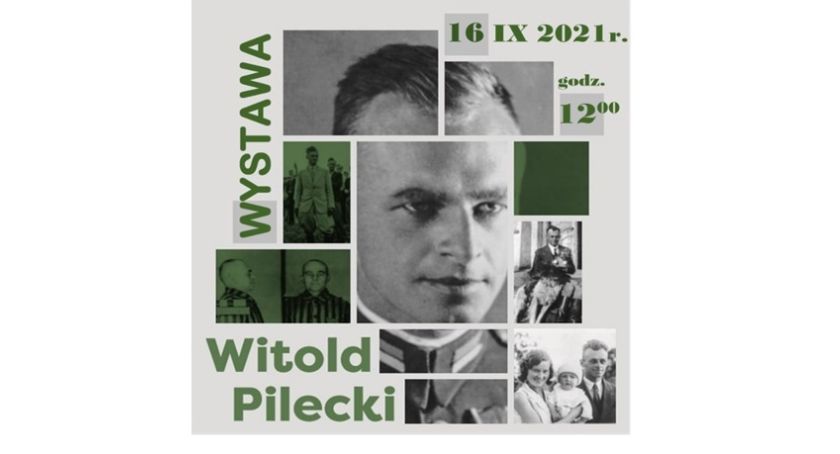 Zaproszenie na wystawę poświęconą Witoldowi Pileckiemu