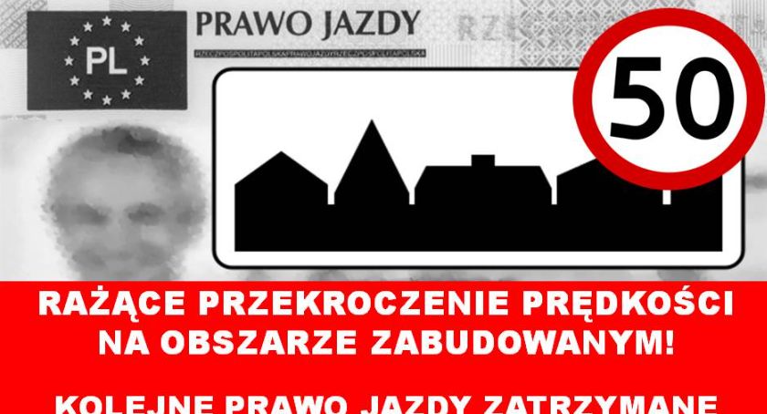 Kolejny kierowca stracił prawko na 3 miesiące