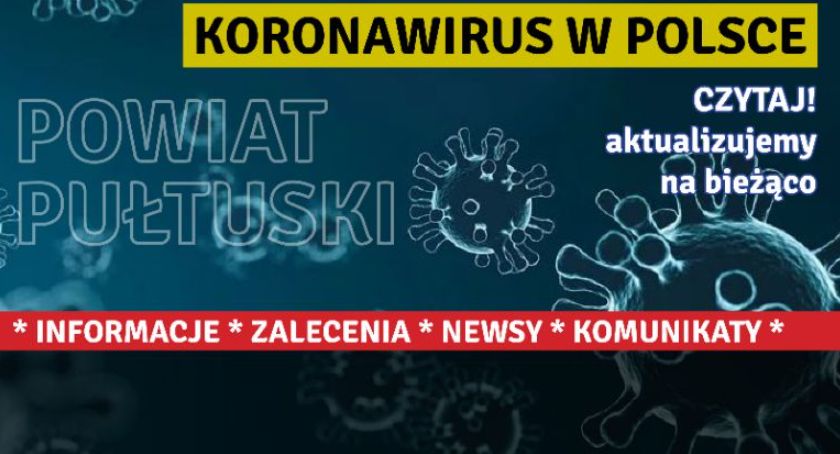 Kolejne zakażenia koronawirusem – raport z 17 października