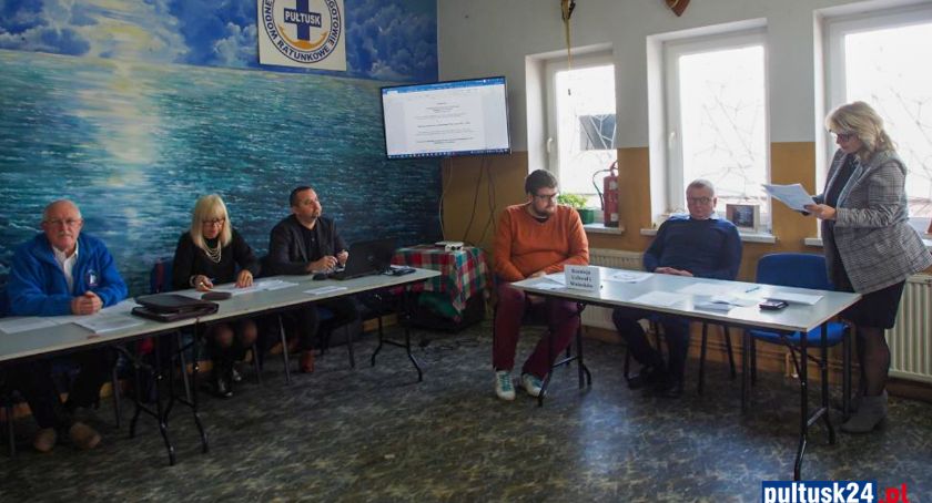 Zebranie sprawozdawczo-wyborcze Pułtuskiego Klubu Wodniaków