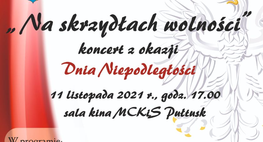 Koncert z okazji Dnia Niepodległości - zaproszenie