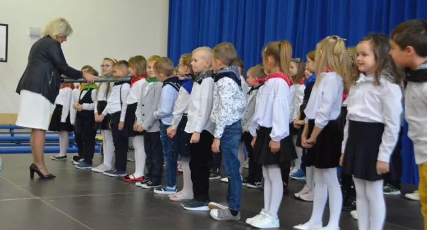 Ślubowanie pierwszoklasistów w pułtuskiej Klaudynce