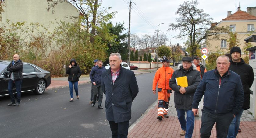 Odbiór prac na ul. Stare Miasto
