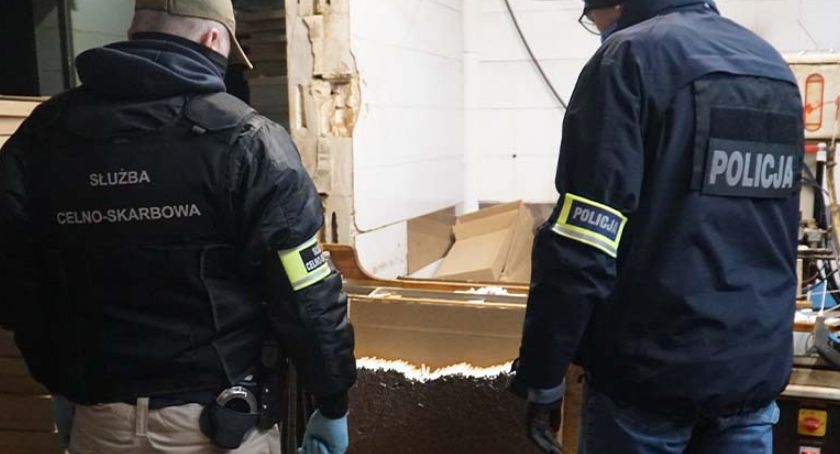 KAS, CBŚP i KSP zlikwidowały fabrykę papierosów – 11 podejrzanych w areszcie