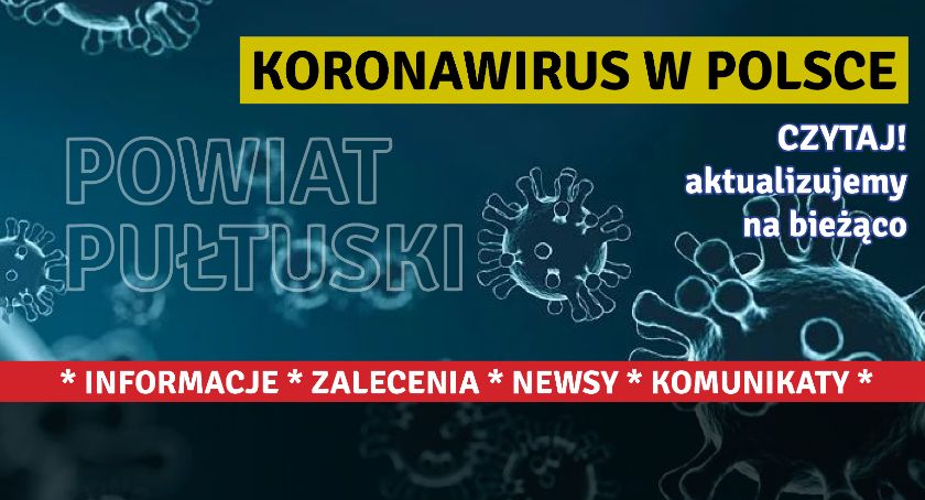 Zakażeń w powiecie wciąż przybywa - raport MZ