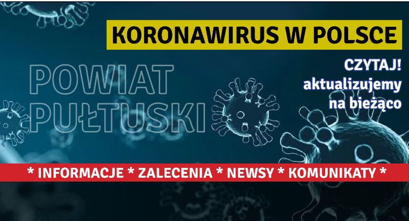 Koronawirus: 3 zgony w powiecie pułtuskim