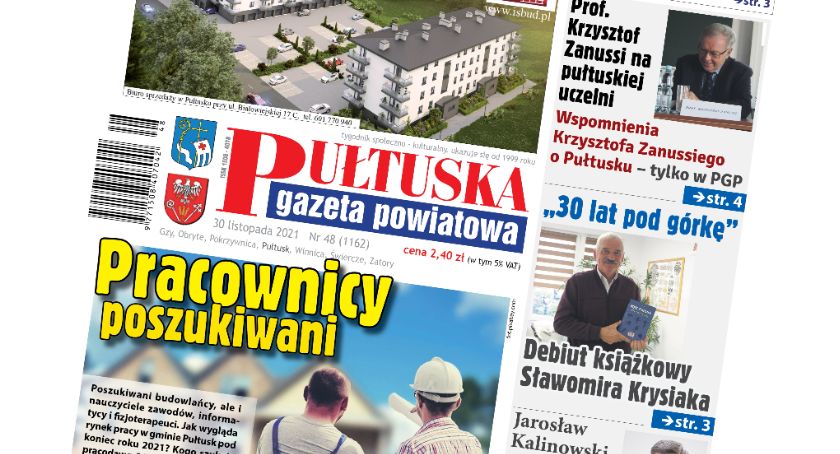 W 48 numerze Pułtuskiej Gazety Powiatowej