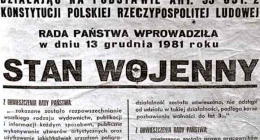 ROCZNICA Stanu Wojennego