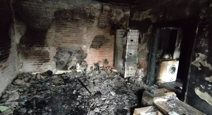Pożar na ul. Szkolnej - informacja Urzędu Miejskiego w Pułtusku