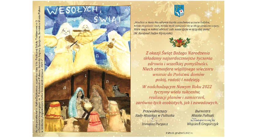 Życzenia od Samorządu Gminy Pułtusk