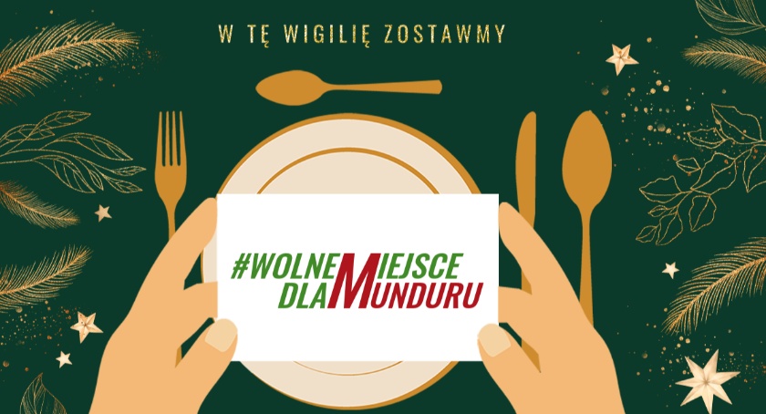 Zostawmy w tym roku przy świątecznym stole #WolneMiejsceDlaMunduru