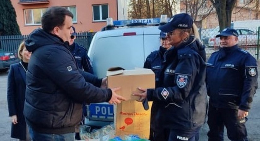 Pułtuscy policjanci dla pogorzelców