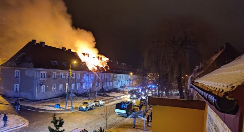 Pożar poddasza budynku na ul. Traugutta – znamy więcej szczegółów
