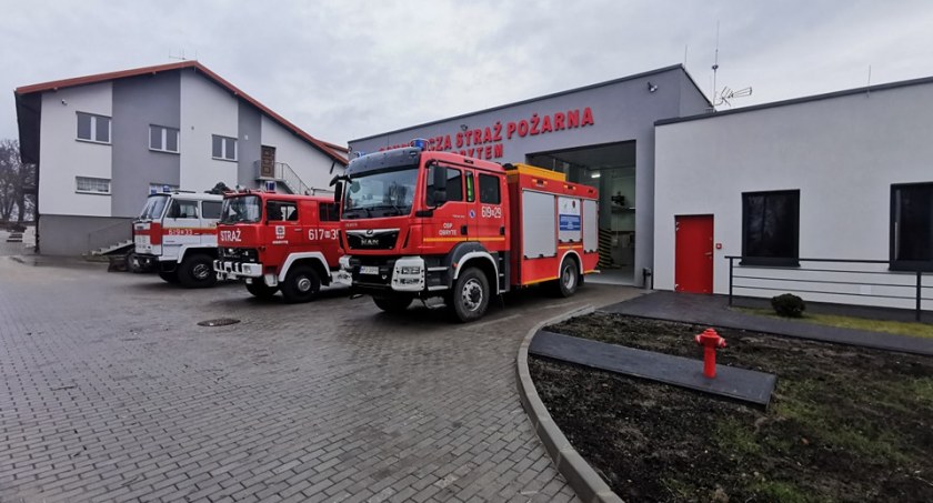 Strażacy z Obrytego pomagają Stasiowi