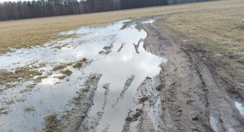 Koszmar na gminnej drodze w Bobach