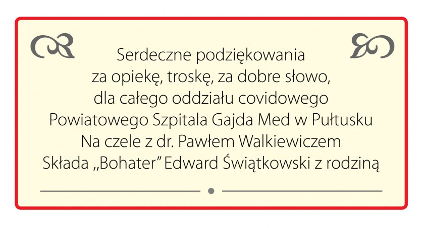 Podziękowania