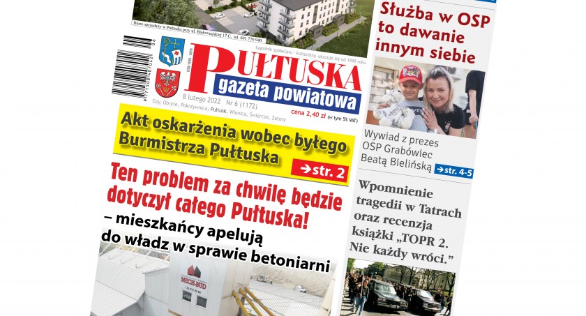 W 6 numerze Pułtuskiej Gazety Powiatowej