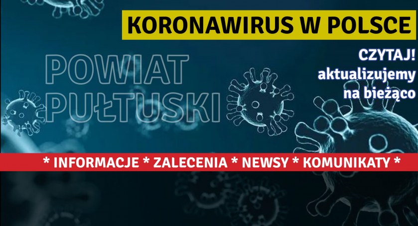 10 lutego: kolejne ofiary koronawirusa w powiecie pułtuskim
