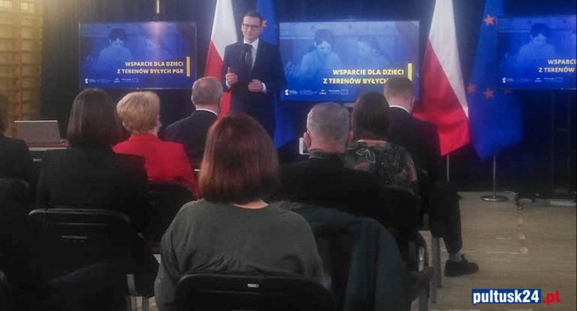 Spotkanie z premierem w Zatorach