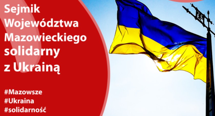 Mazowsze solidarne z Ukrainą