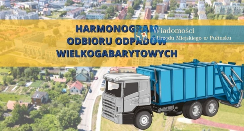 Komunikat w sprawie odbioru odpadów wielkogabarytowych