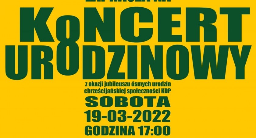 Koncert z okazji urodzin Kościoła dla Pułtuska - ZAPROSZENIE 