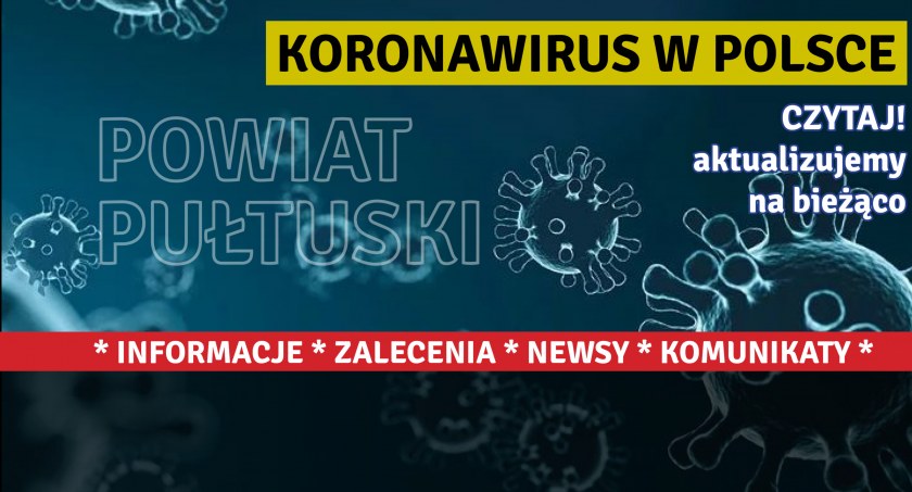 14 marca: spadek zakażeń w powiecie