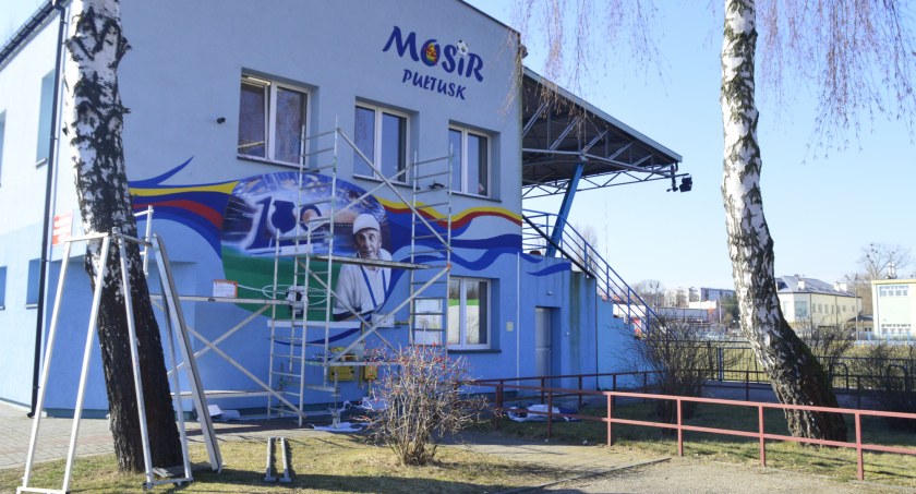 Mural już prawie gotowy