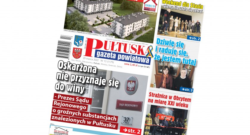 W 12 numerze Pułtuskiej Gazety Powiatowej