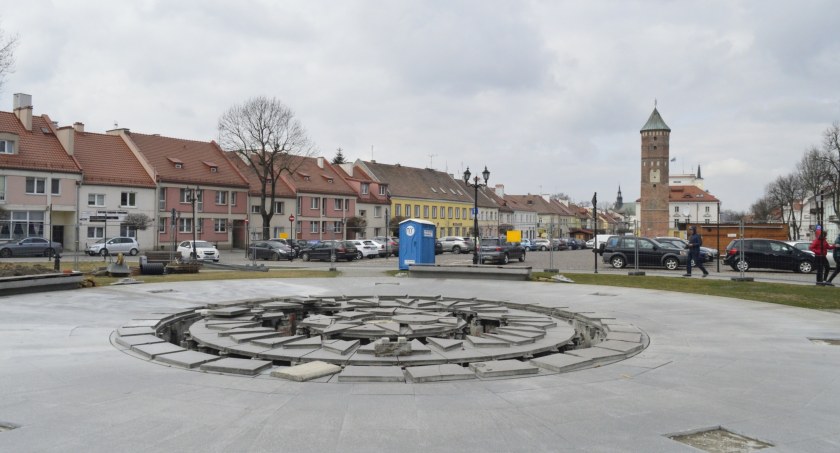 Pułtuska fontanna w remoncie