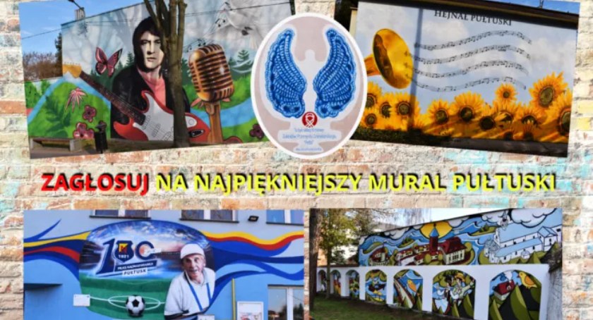 Który mural najpiękniejszy? - plebiscyt Urzędu Miejskiego