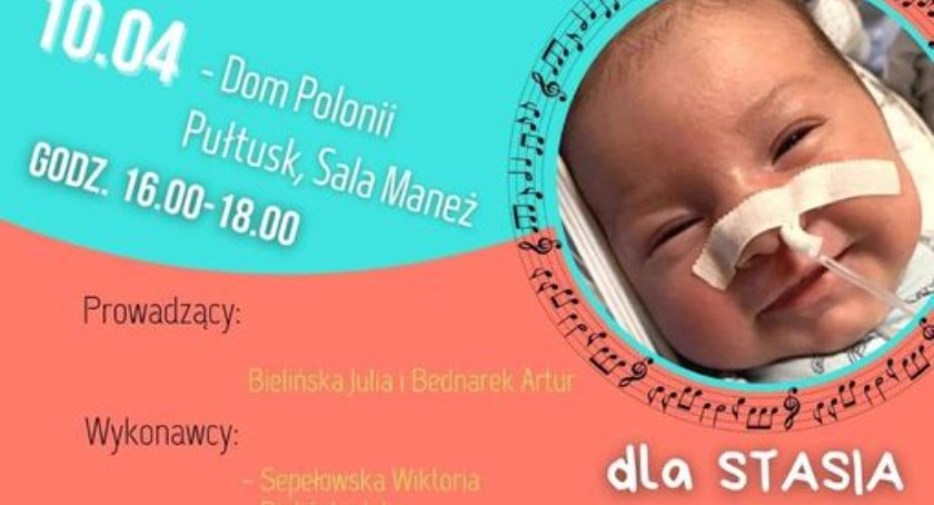DOBRO WRACA – zaproszenie na koncert charytatywny dla Stasia