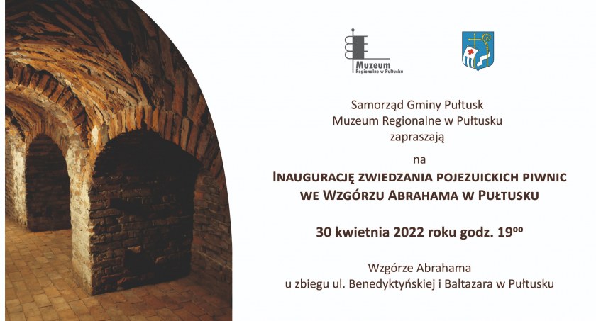 Inauguracja zwiedzania pojezuickich piwnic - ZAPROSZENIE