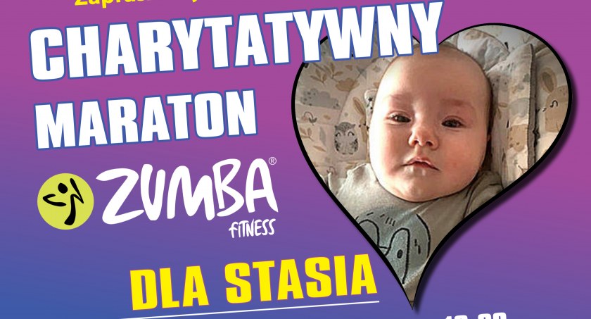 Charytatywny Maraton Zumba Fitness dla Stasia! - ZAPROSZENIE