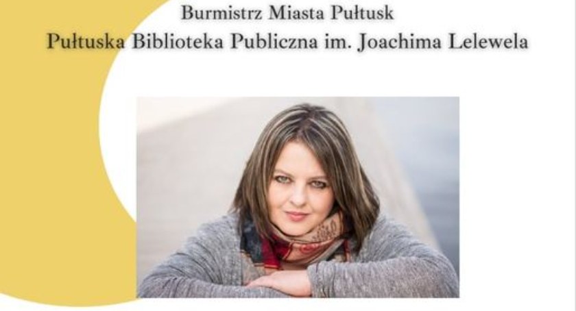 Spotkanie z autorką bestsellerowych powieści ZAPROSZENIE