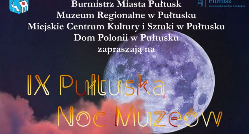 Noc Muzeów - zaproszenie