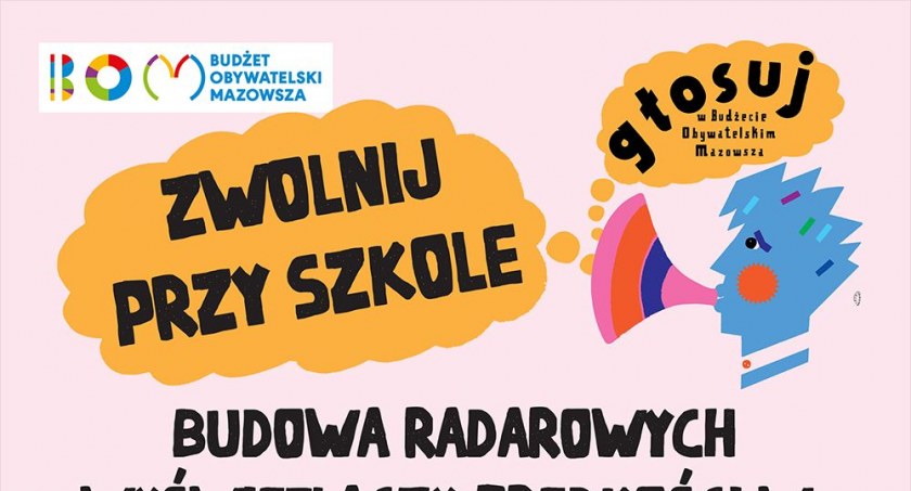 Radary przy szkołach – zagłosuj na projekt 