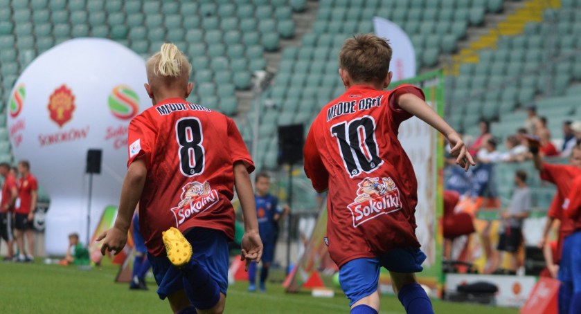 Nasi na turnieju Sokoliki Cup na stadionie Legii Warszawa