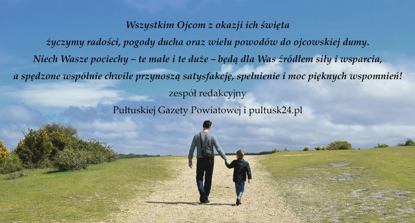 Życzenia z okazji Dnia Ojca