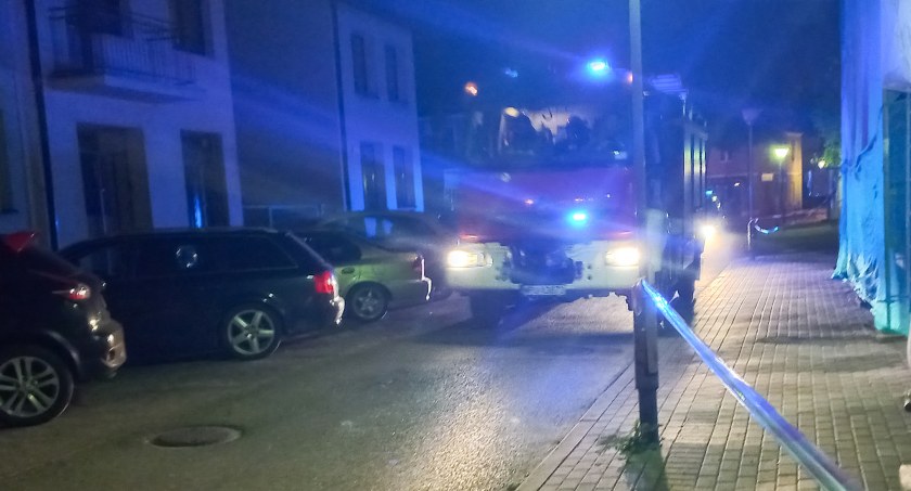 Pożar przy ul. Kotlarskiej