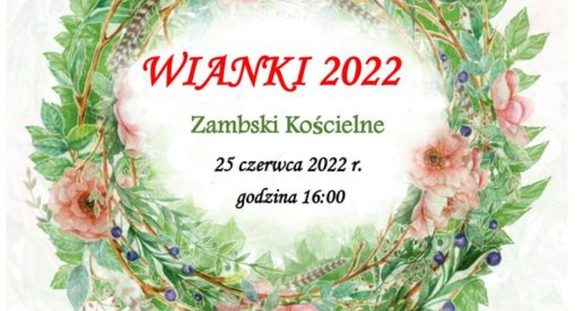 Wianki w Zambskach - to już jutro!