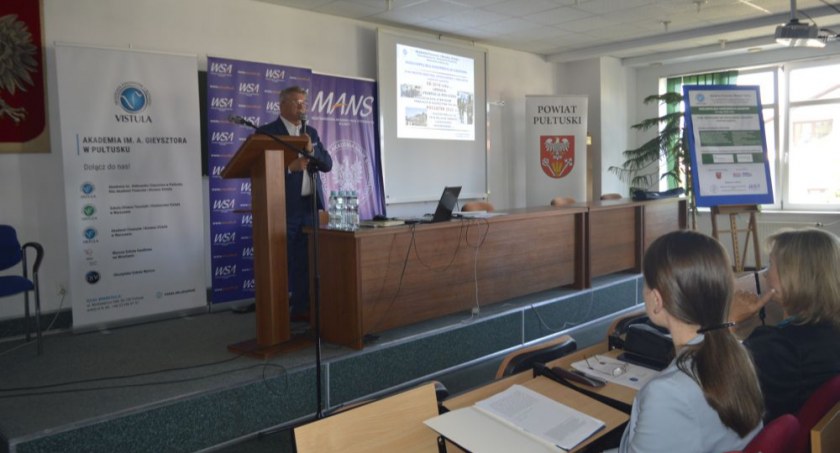 Stan bezpieczeństw społeczności lokalnych – konferencja w AfiBV w Pułtusku